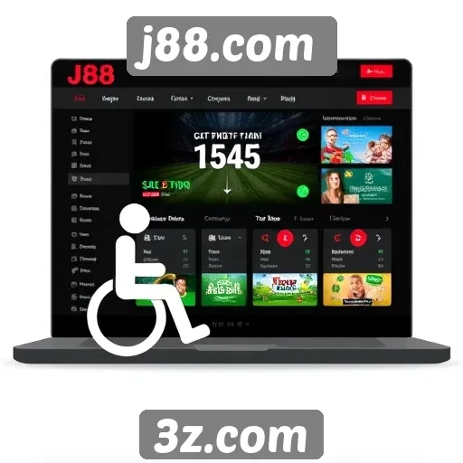 Acessibilidade e usabilidade do site j88.com
