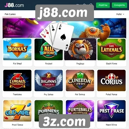 Principais jogos disponíveis no j88.com